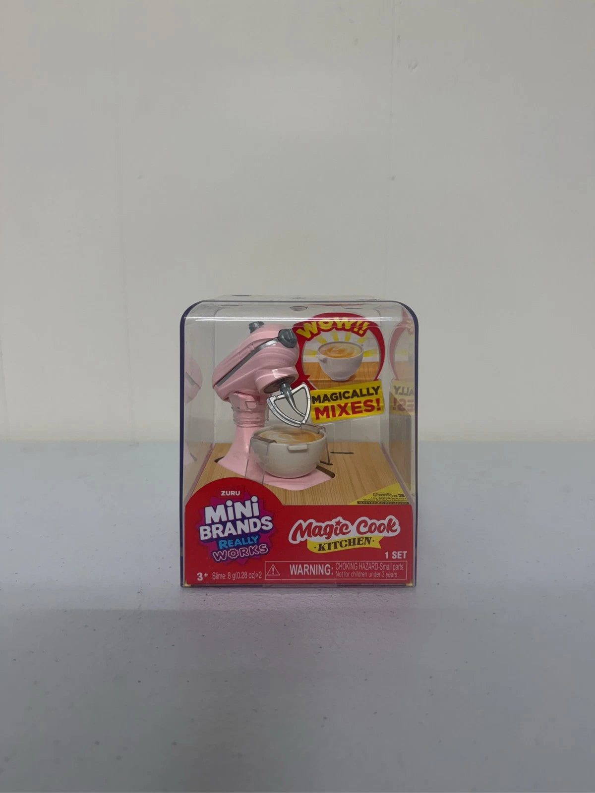 ZURU Mini Brands Magic Cook Kitchen Pink Stand Mixer Set Series 1