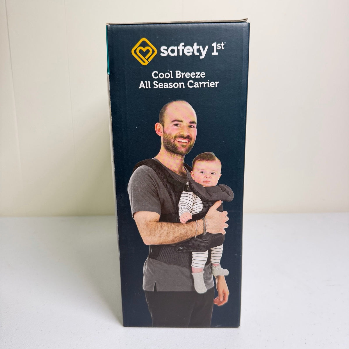 Safety 1st Cool Breeze All Season Baby Carrier Black Mesh 4 Positions