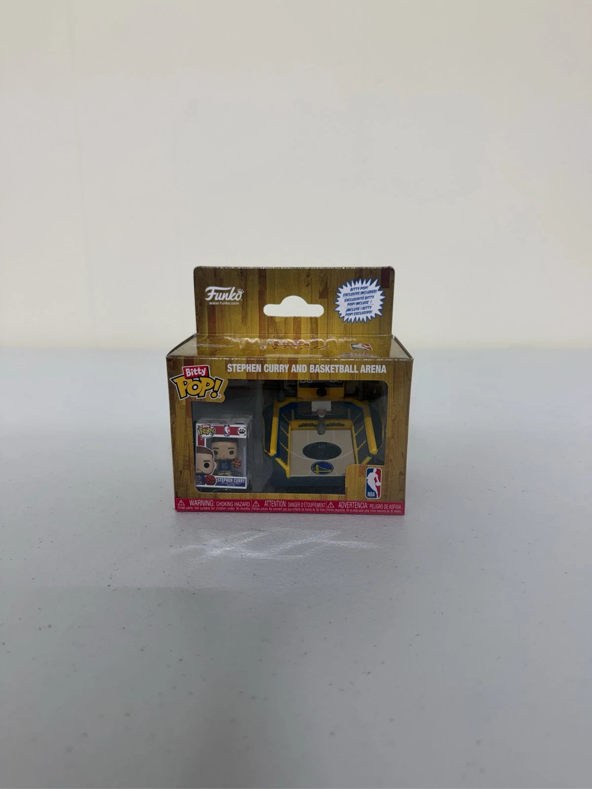Funko Bitty Pop! NBA Stephen Curry and Golden State Warriors Arena Set