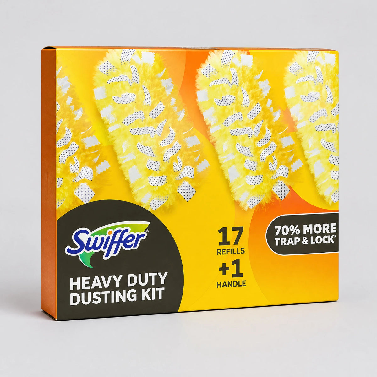 Swiffer Duster Heavy Duty Dusting Kit 17 Refills + 1 Handle NEW