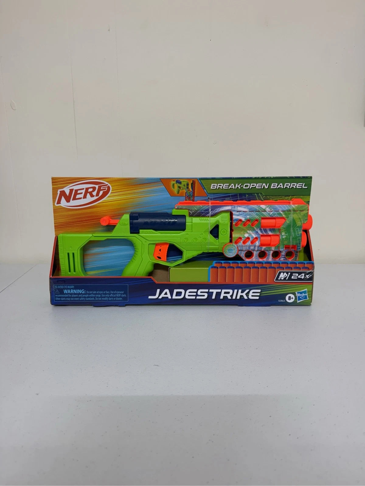 NERF N Series Jadestrike Blaster Break-Open Barrel with 24 N1 Darts