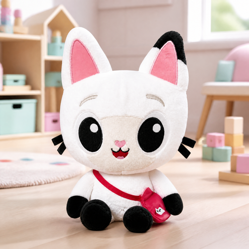 Gabby's Dollhouse Movie Feature Plush Toy with 4 Accessories - English Only