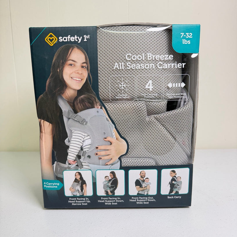 Safety 1st Cool Breeze All Season Carrier 4-in-1 Grey 7-32 lbs