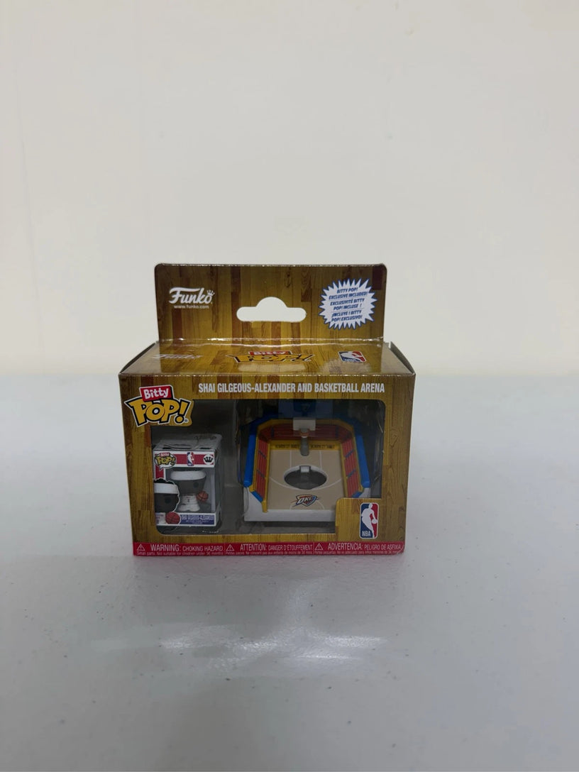 Funko Bitty Pop! Shai Gilgeous-Alexander & OKC Thunder Basketball Arena