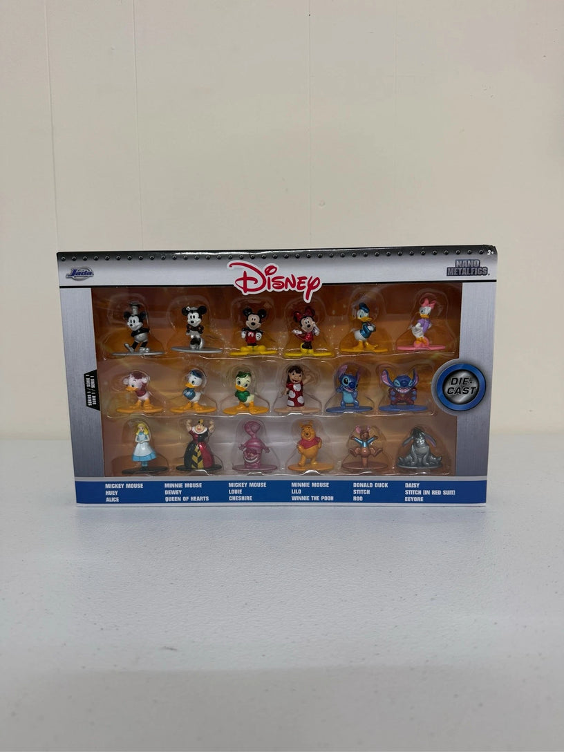Jada Toys Disney Nano Metalfigs Series 1 18-Pack Die-Cast Figure Set