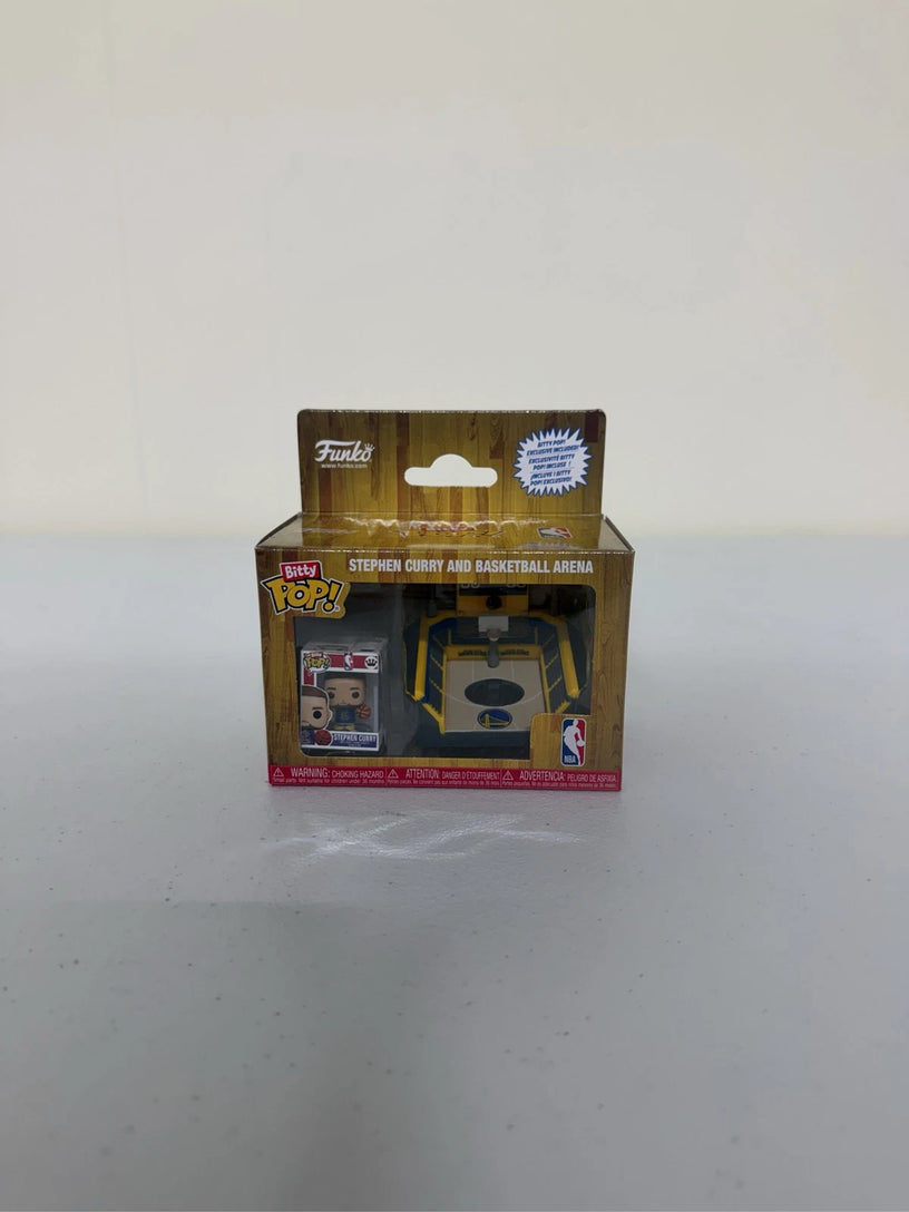 Funko Bitty Pop! NBA Stephen Curry and Golden State Warriors Arena Set